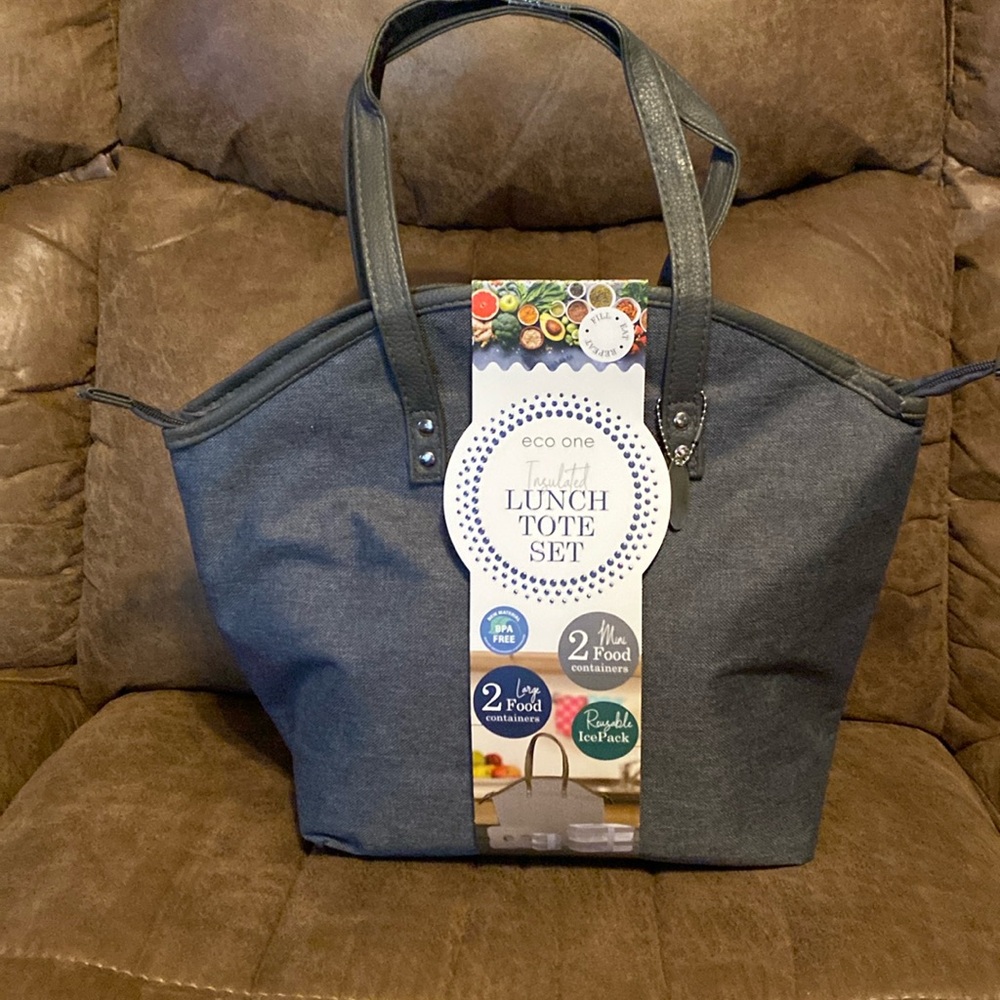 Lunch insulated Tote Set